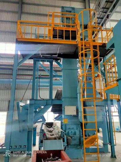 Taa Brand Rotary Drum Type Shot Blasting Cleaning Machine Wheel Blast Machine